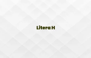 litera h