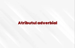 atribut adverbial