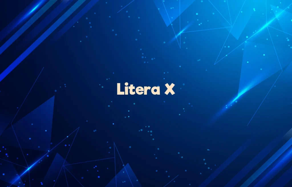 litera x