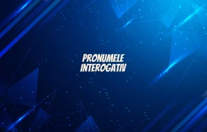pronumele interogativ