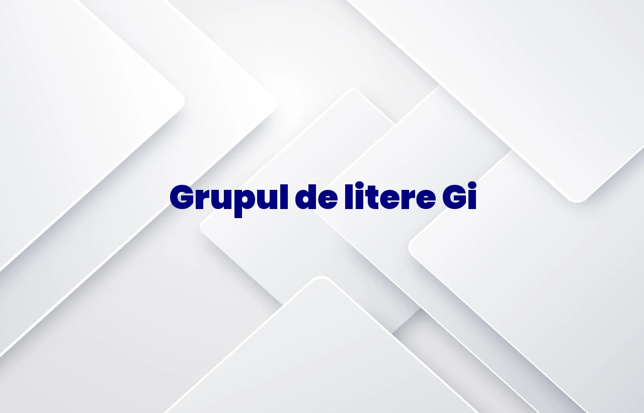 Grupul de litere Gi