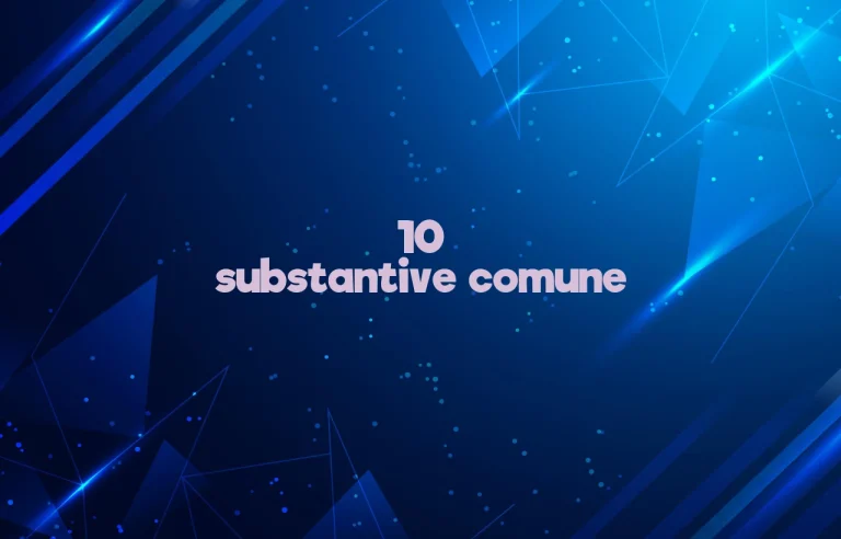 10 substantive comune