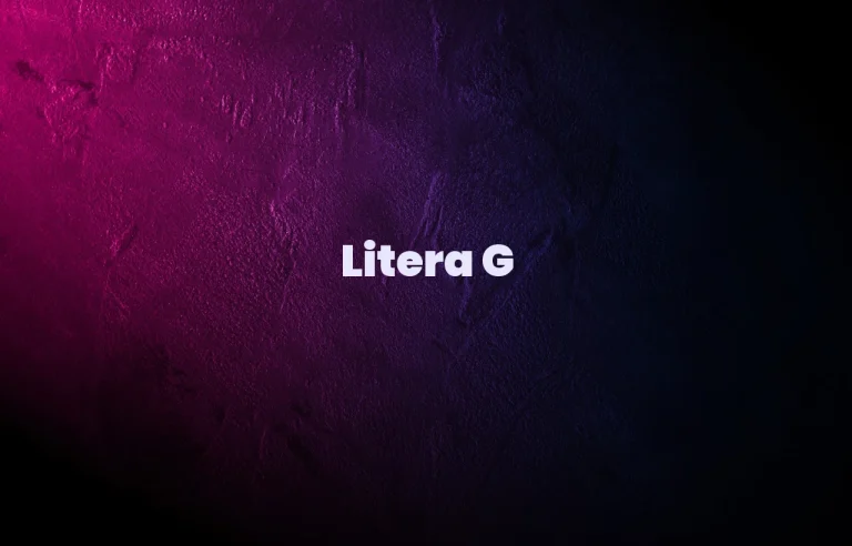 litera g