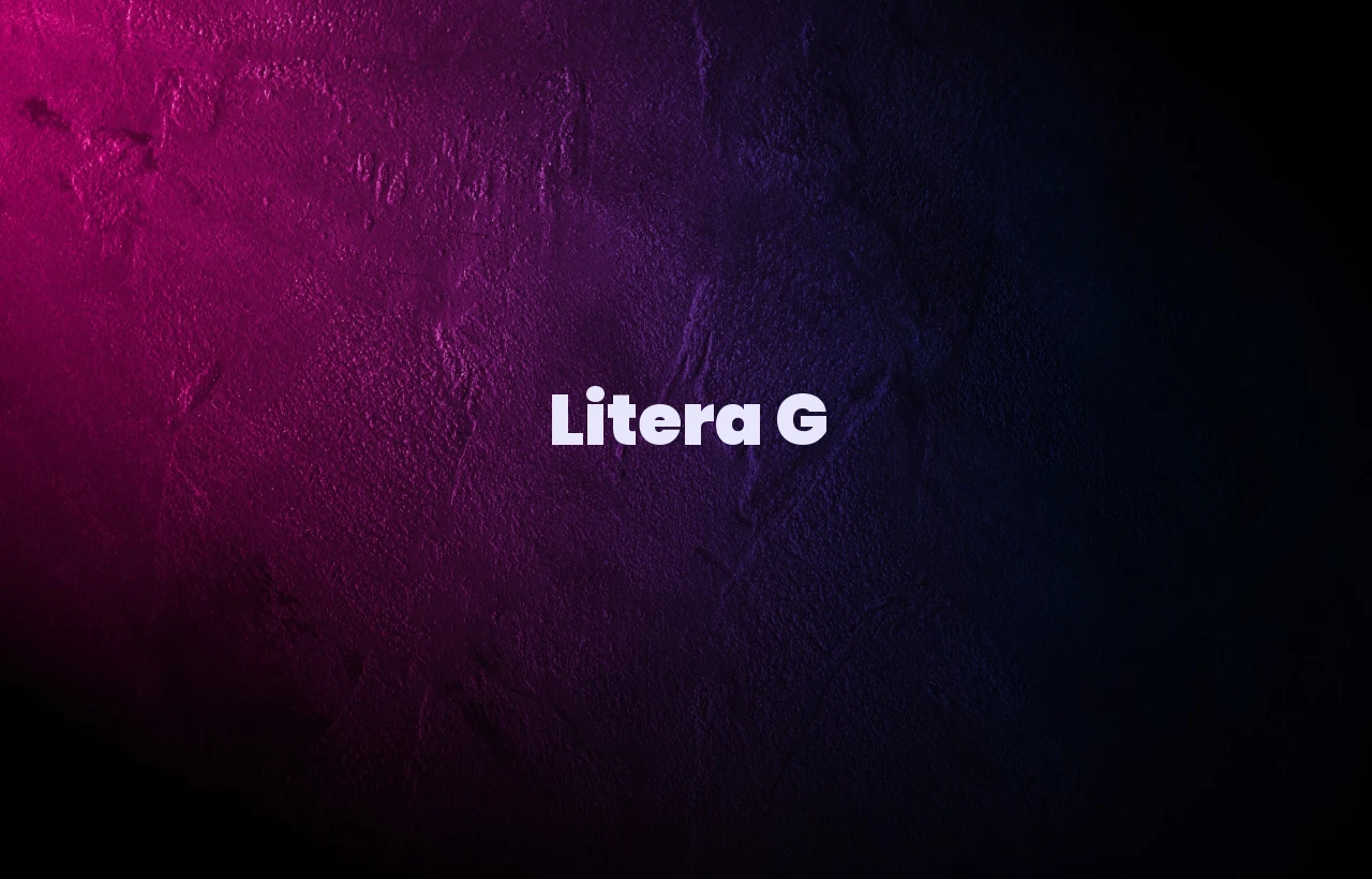 litera g