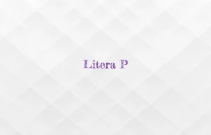litera p