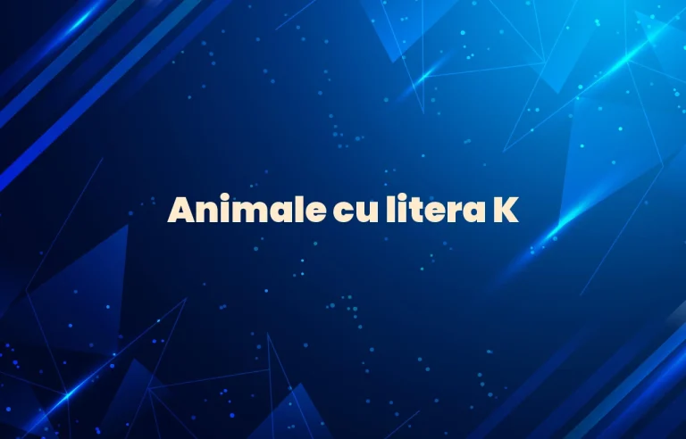 animale cu litera k