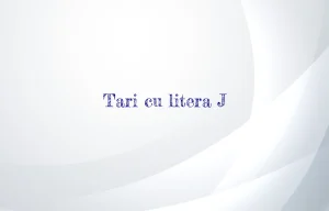 tari cu litera j