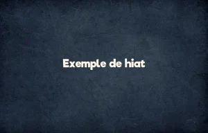 exemple de hiat