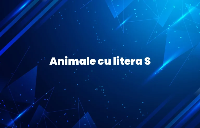 animale cu litera s