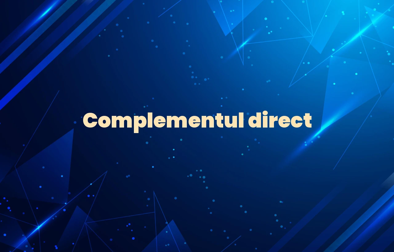 complementul direct