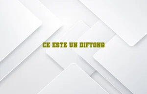 ce este un diftong