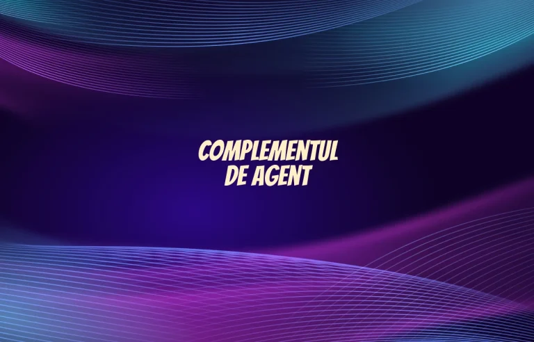 complementul de agent