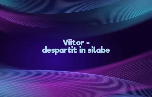 viitor despartit in silabe