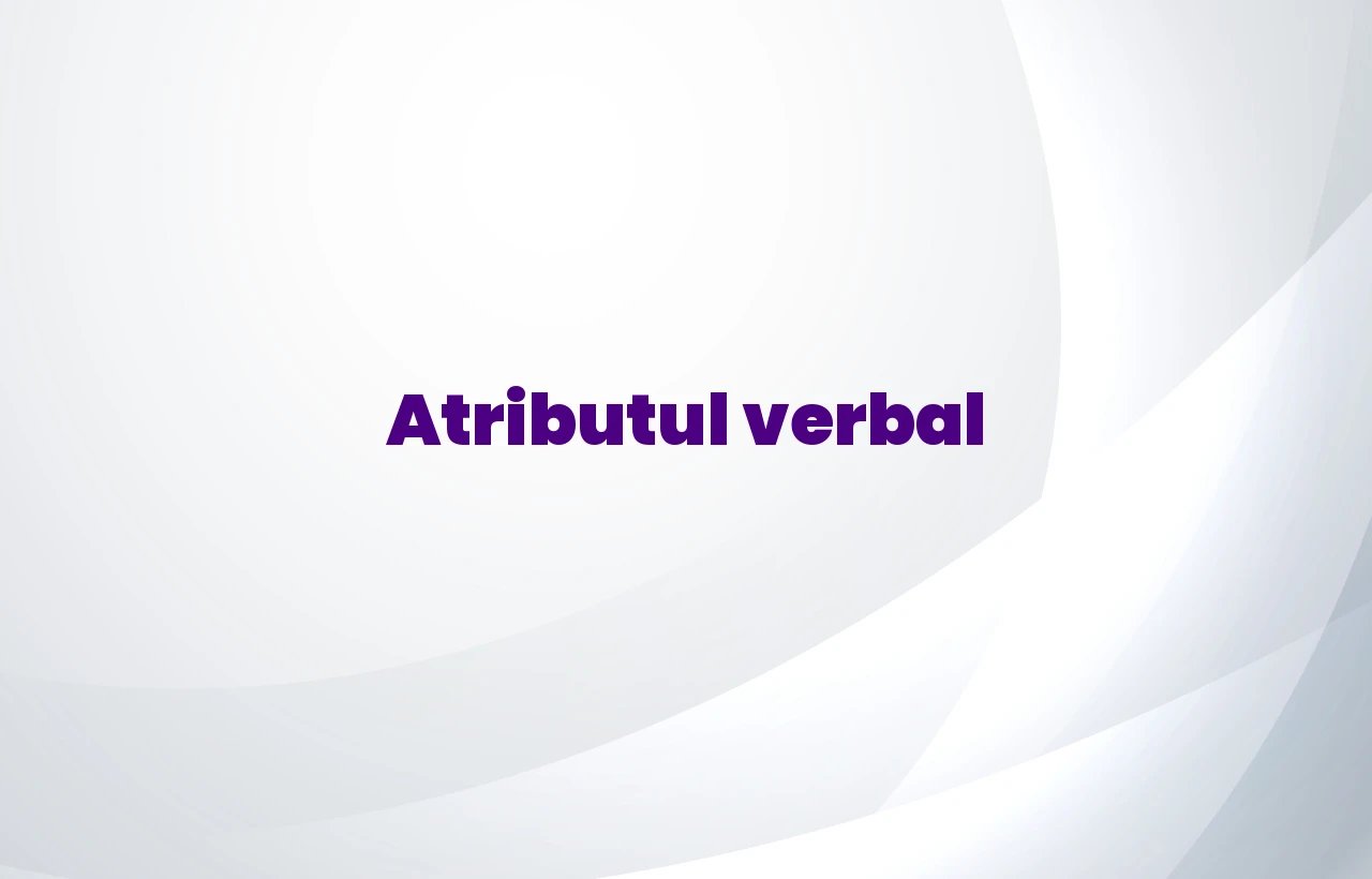 atribut verbal