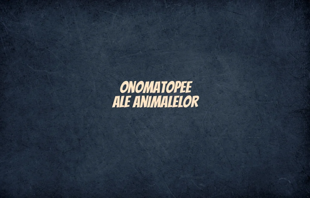 onomatopee animale